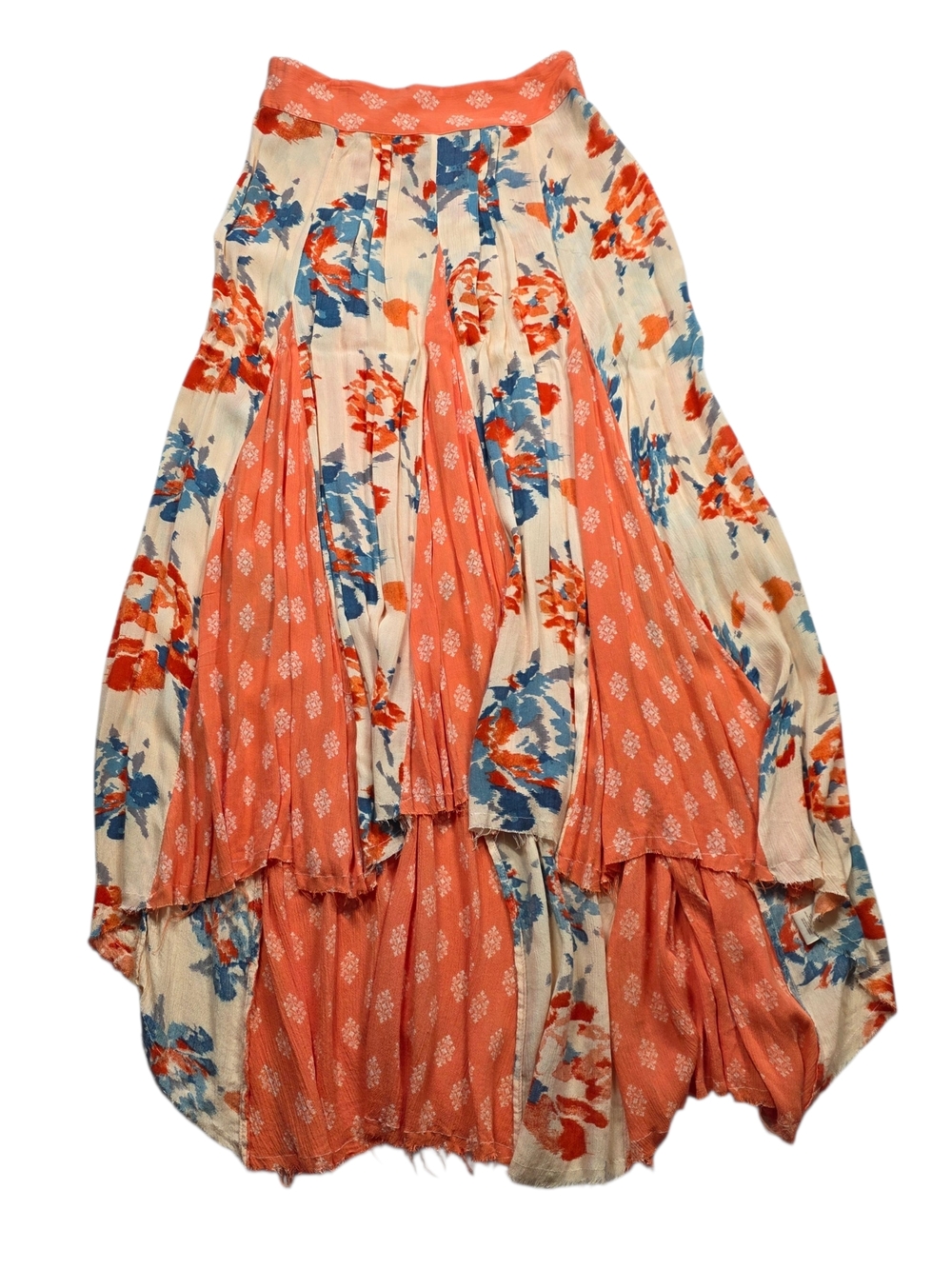 Free People Show Off Your Skirt Gauze boho high low midi maxi - Picture 4 of 13